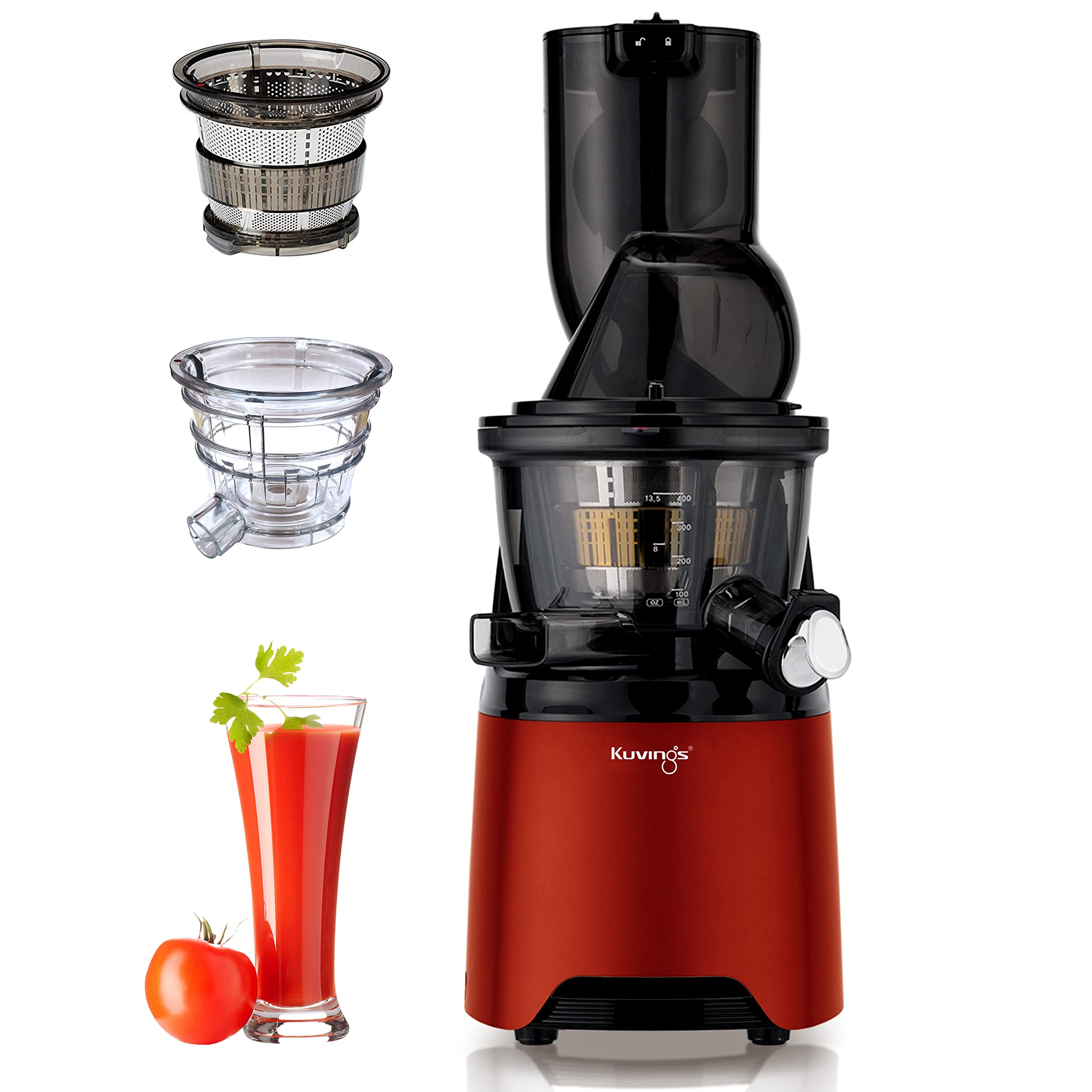 Kuvings Evo810 Red Professional Cold Press Whole Slow Juicer